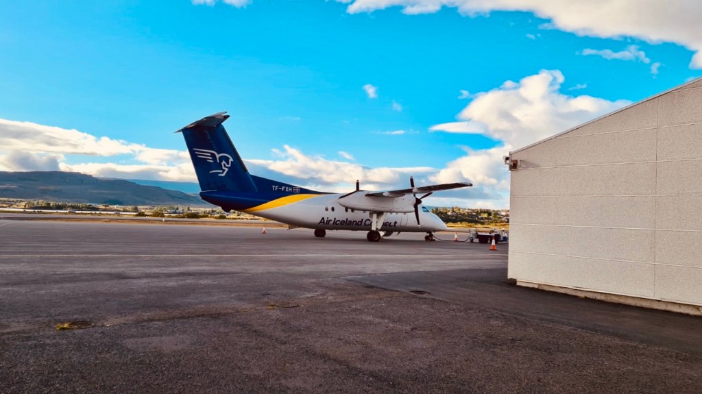 Avión domestico AirIceland: @azaharaenislandia