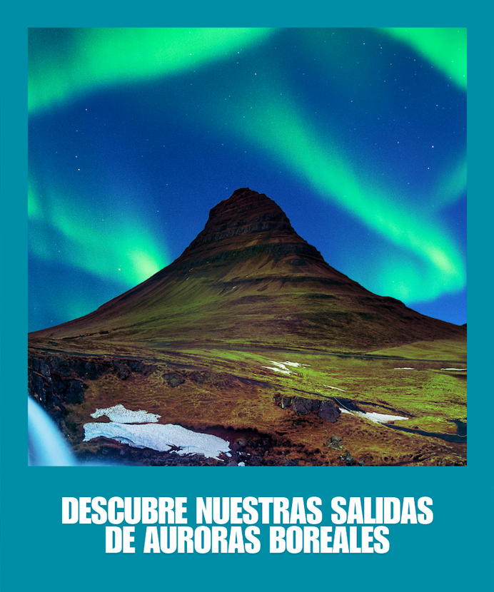 Conexión Islanida-Aurora Boreal en Islandia
